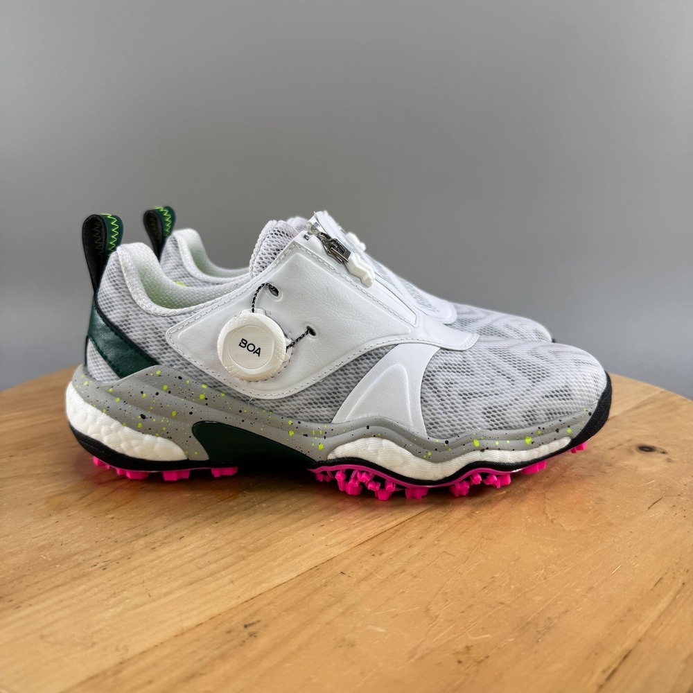 Adidas CodeChaos BOA 25 Women's Size 6.5 Golf Shoes IG8751 White‎ Green Pink NEW